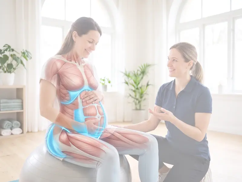 Hamile Pilatesi: çalışan kas grupları anatomisi